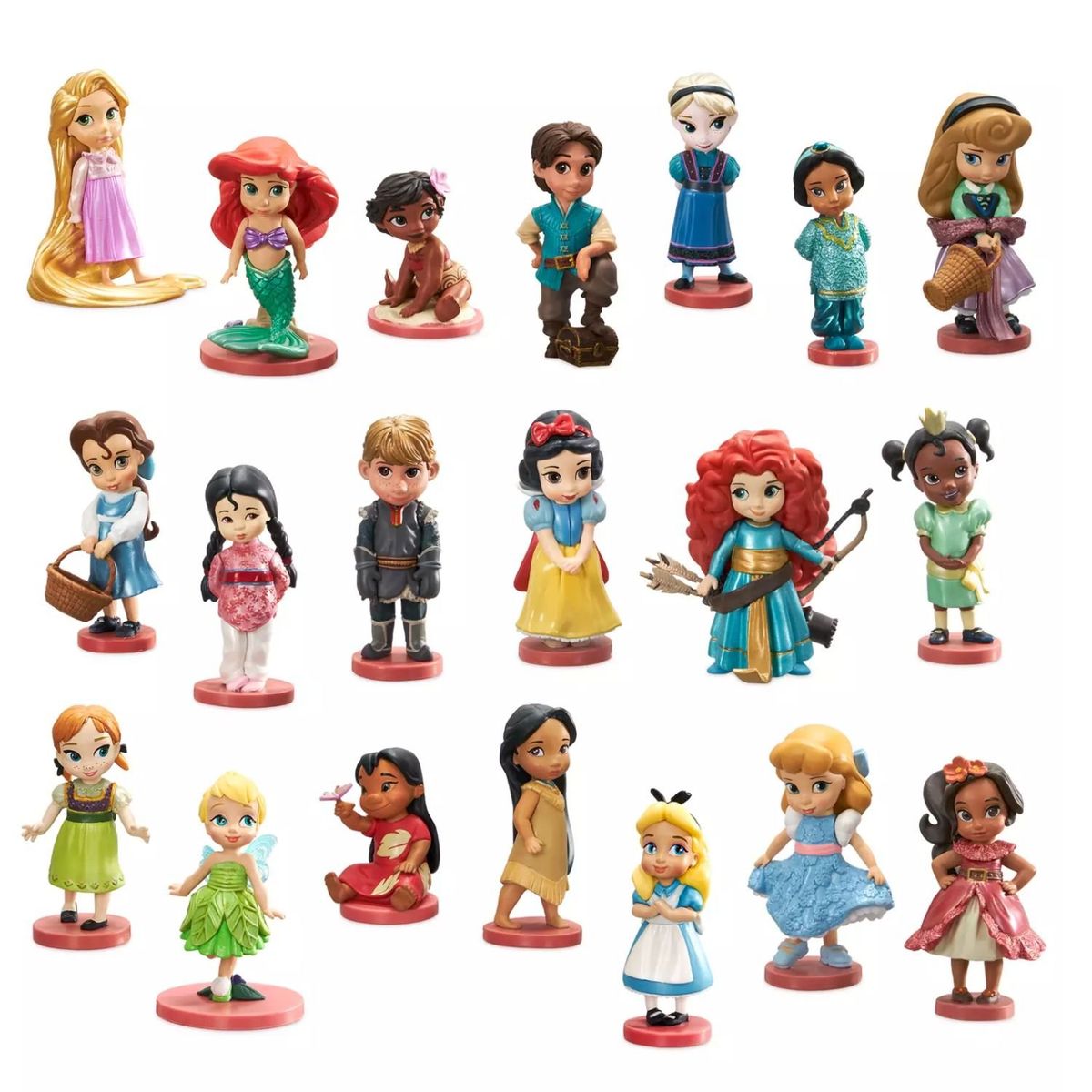DISNEY - Mega Play Set Deluxe Figuras Mini Animators Disney