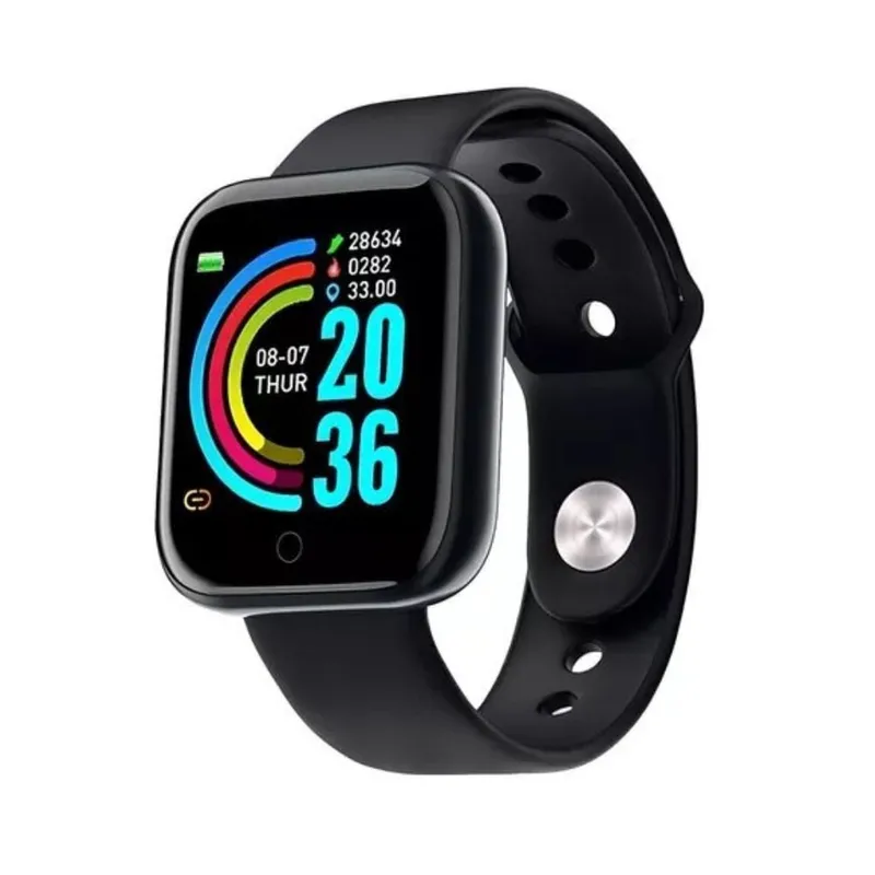 GENERICO - Smartwatch Bluetooth D20 Negro