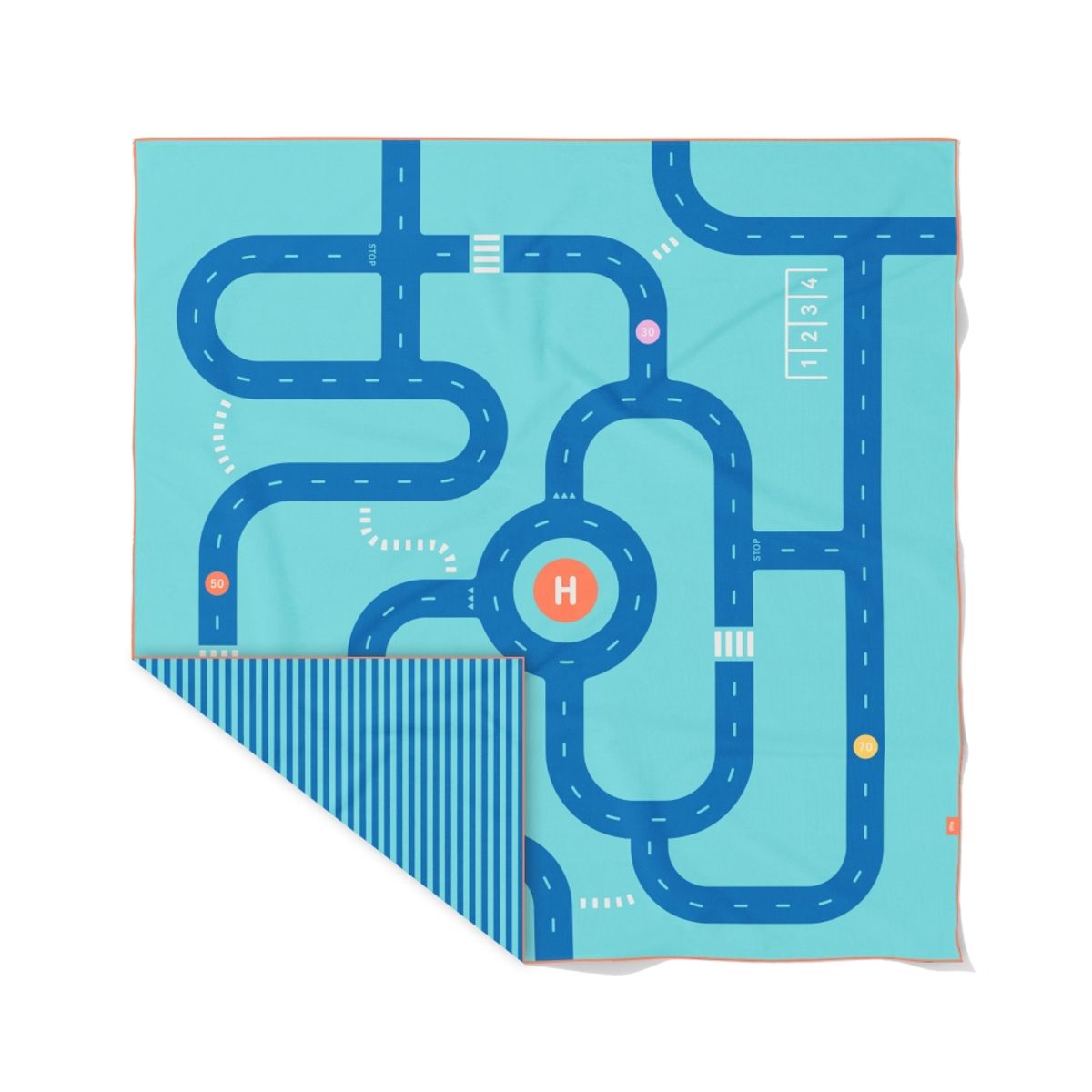 QUUT - Toalla de playa Quut Pistas tamaño XL