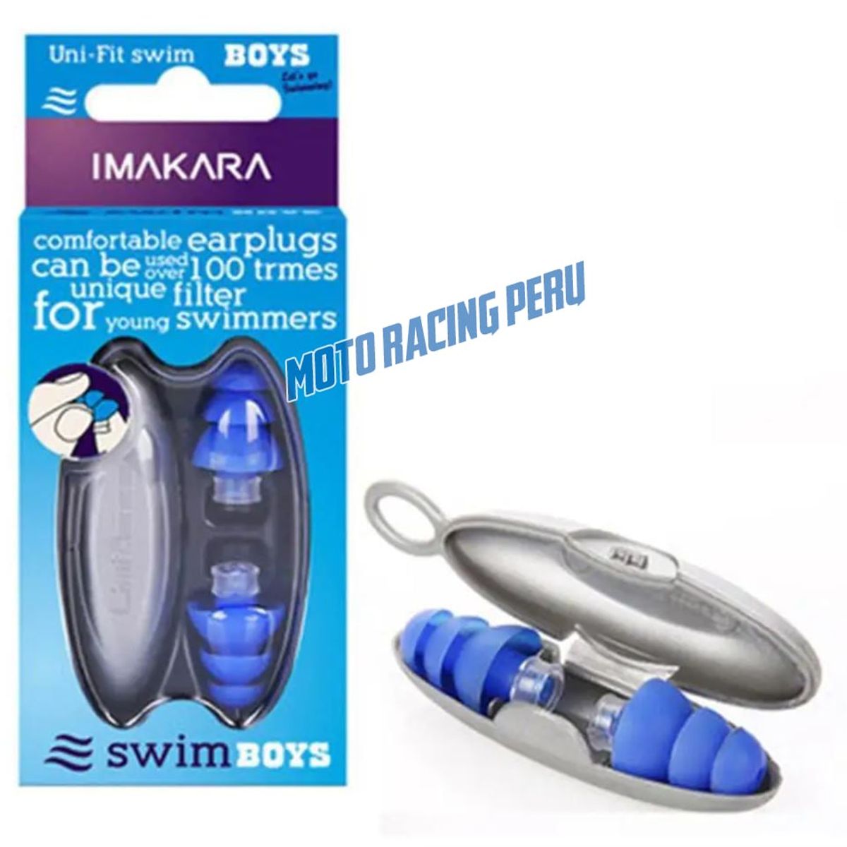 GENERICO - TAPONES PARA LOS OIDOS PARA NATACION DEPORTES ACUATICOS