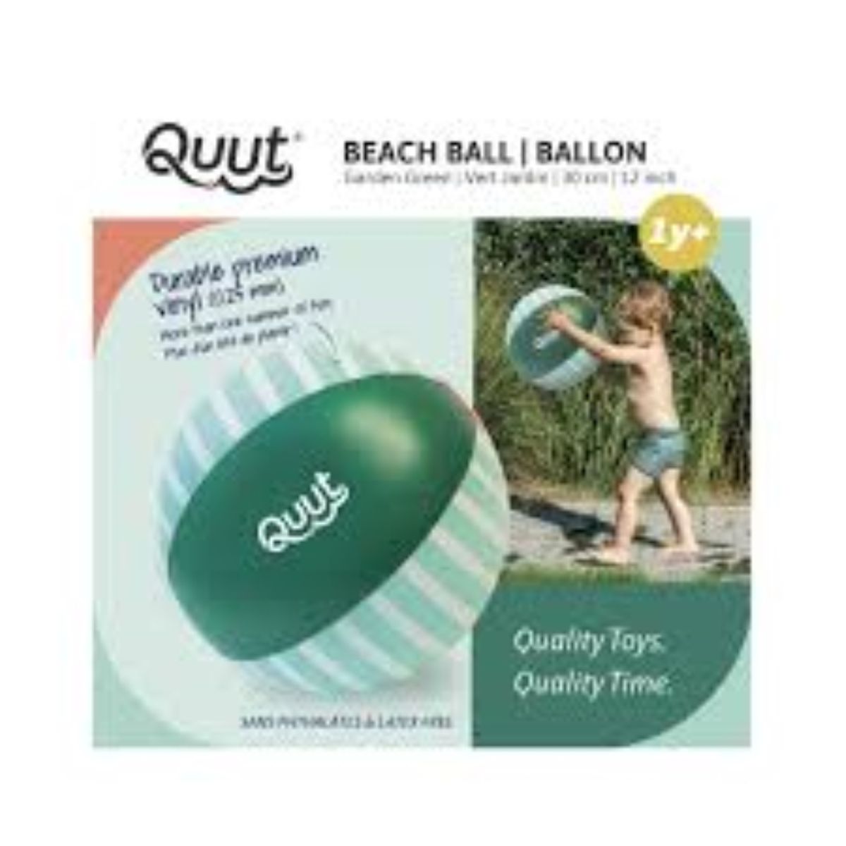 QUUT - Pelota de playa Quut Garden Green