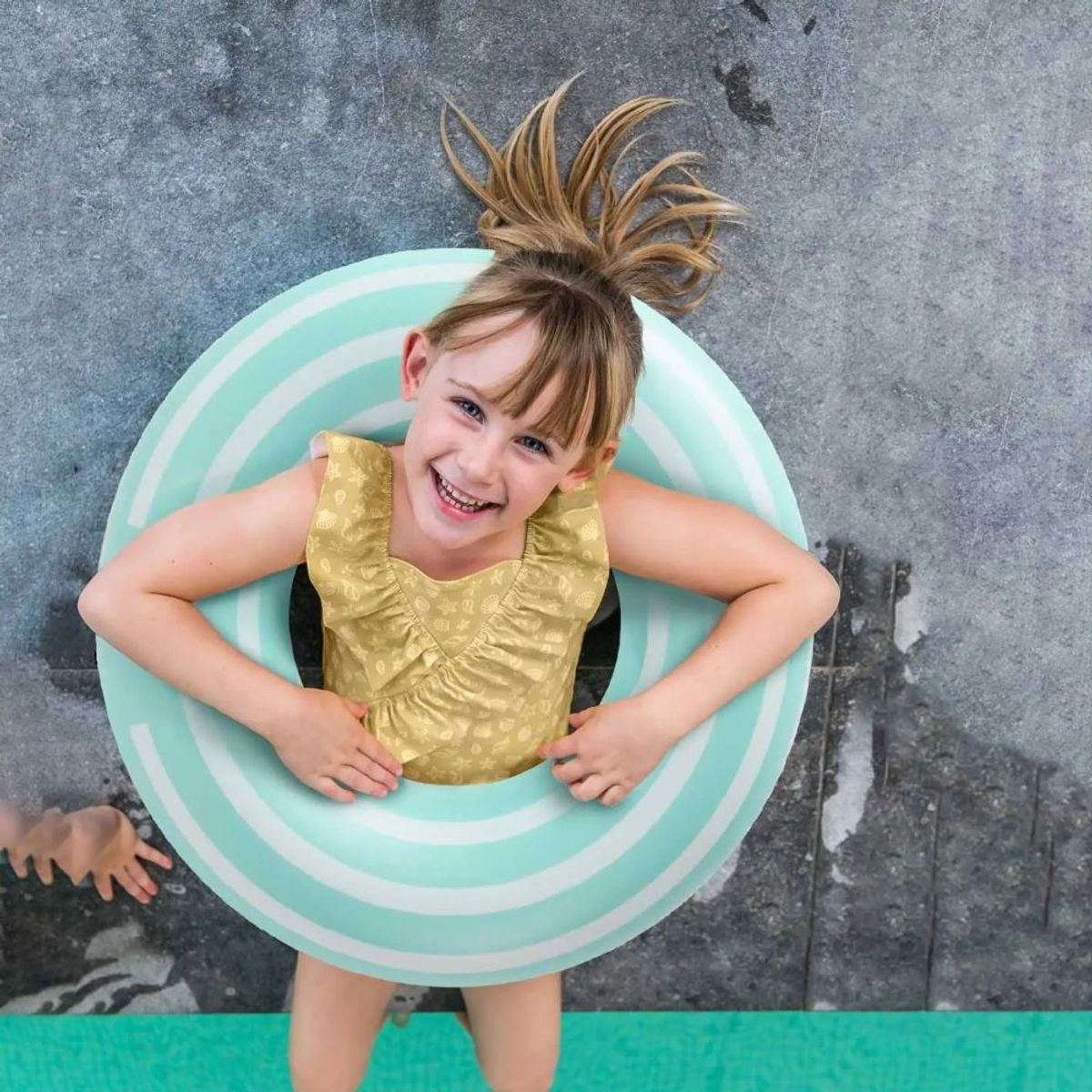 QUUT - Flotador Quut redondo 60cm Garden Green