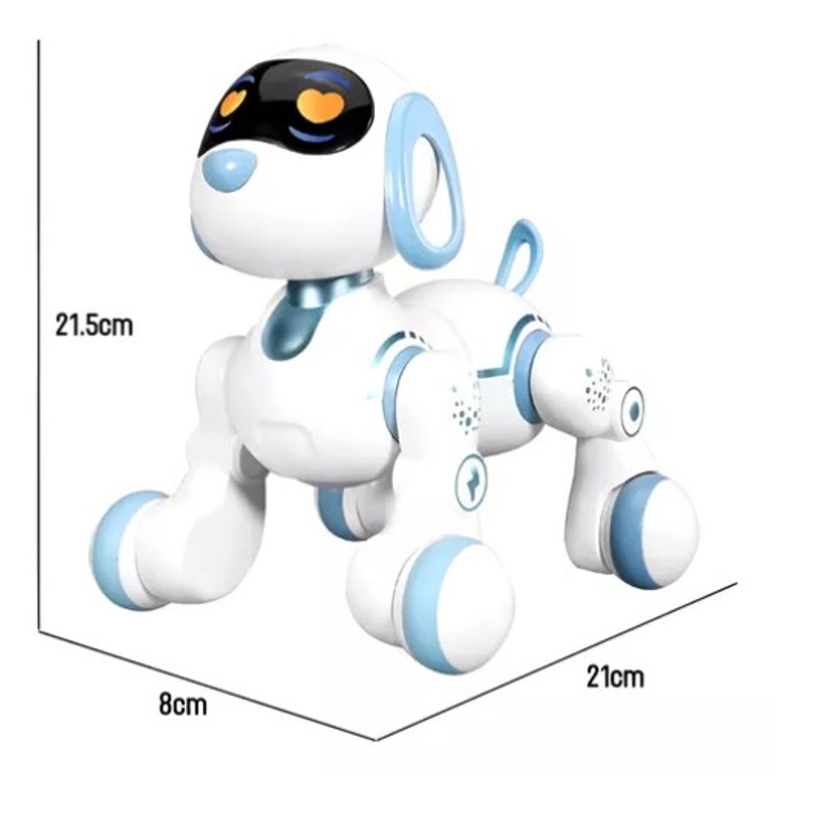 GENERICO - Perro Robot Mascota Interactiva Smart Control