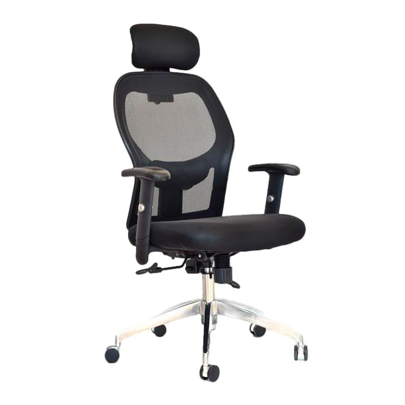 OFIDEAS - Silla de Oficina Ergonómica Dakota Negro Presidente Ofideas