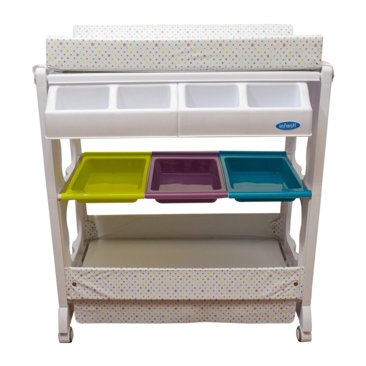 INFANTI - Bañera C/Cambiador C/2 Niveles Stars Infanti