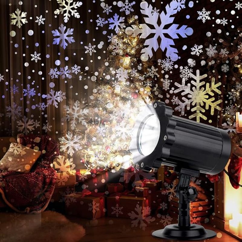GENERICO - Proyector de luces de Navidad para exteriores