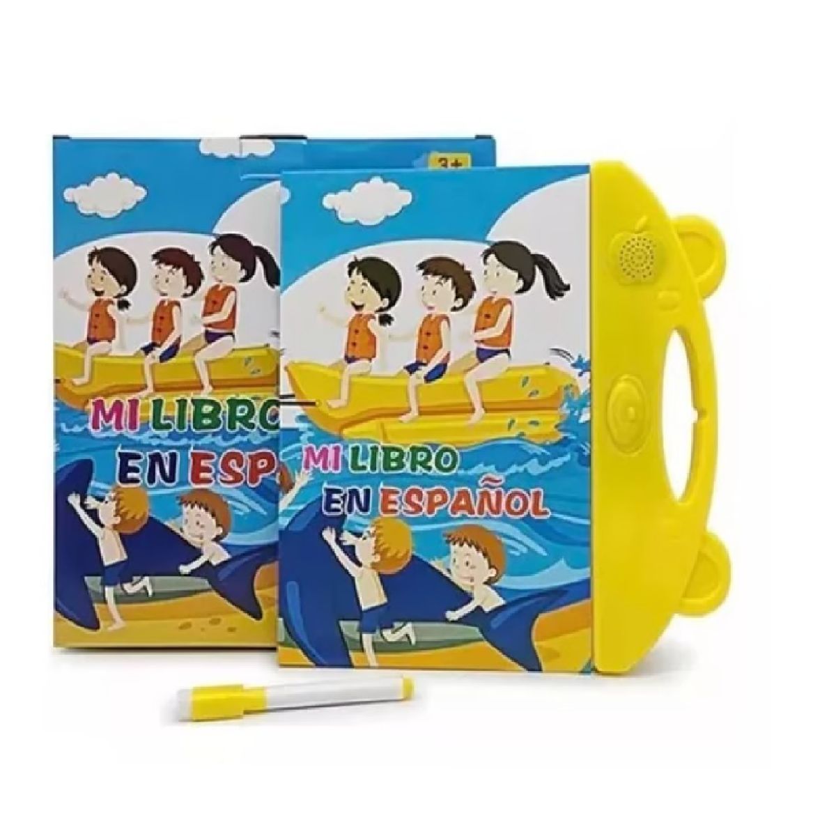 GENERICO - Libro en español educativo interactivo para niños