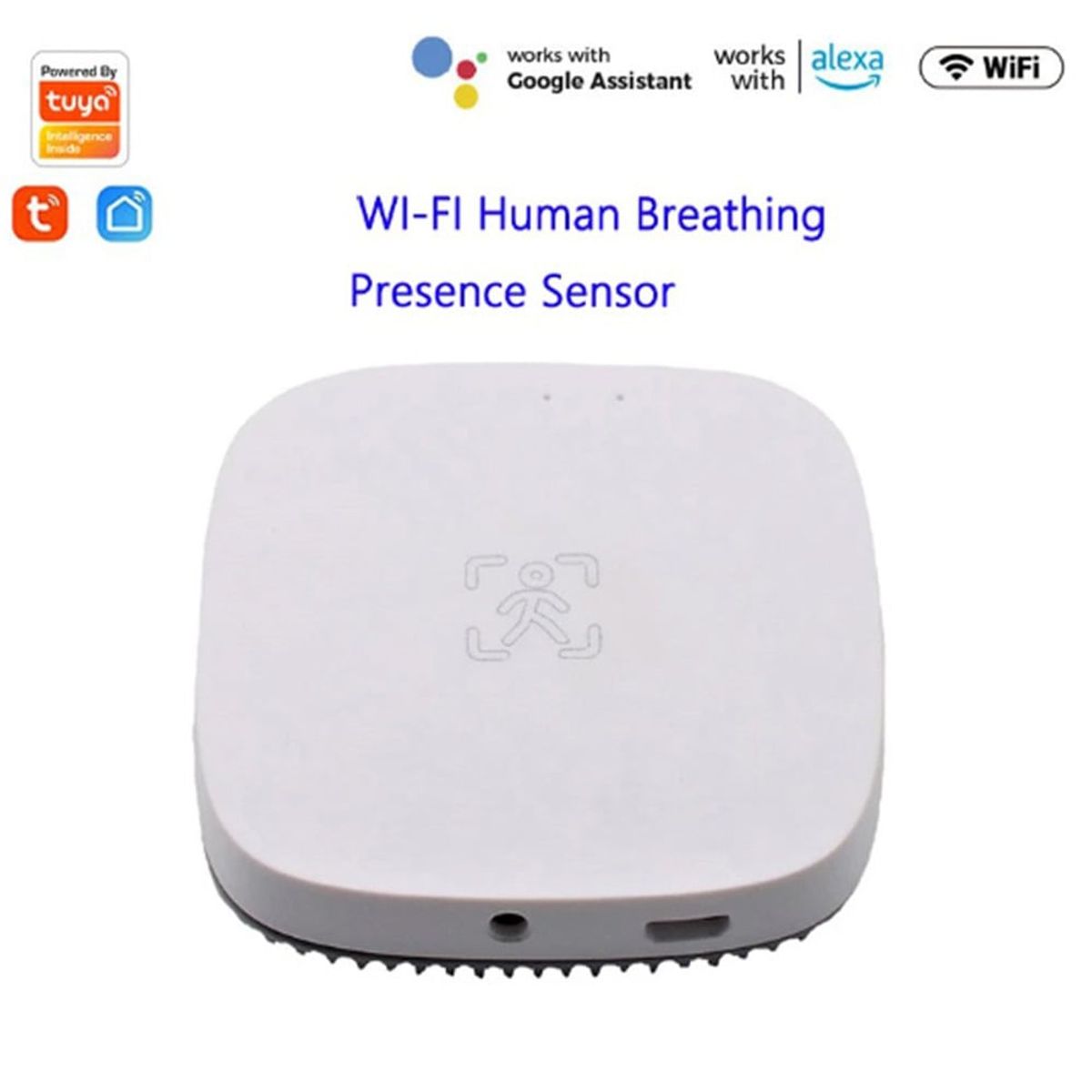 MN ELECTRONICS - Sensor de Presencia Humana WIFI Tuya ZY-M100-1 alarma con app