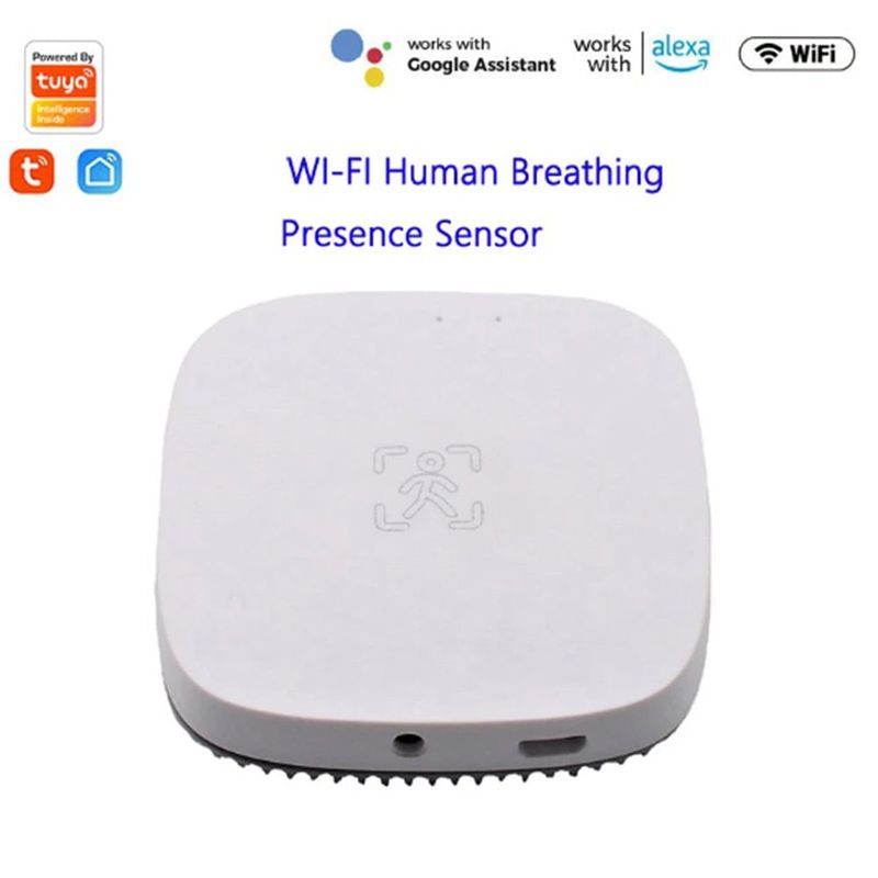 MN ELECTRONICS - Sensor de Presencia Humana WIFI Tuya ZY-M100-1 alarma con app