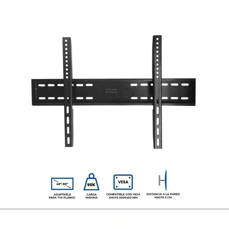 NACIONAL - Rack fijo para de tv 32 a 60 NACIONAL