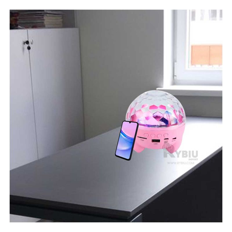 GENERICO - Proyector Practico y Manejable en Rosado Y+Regalo Agendita