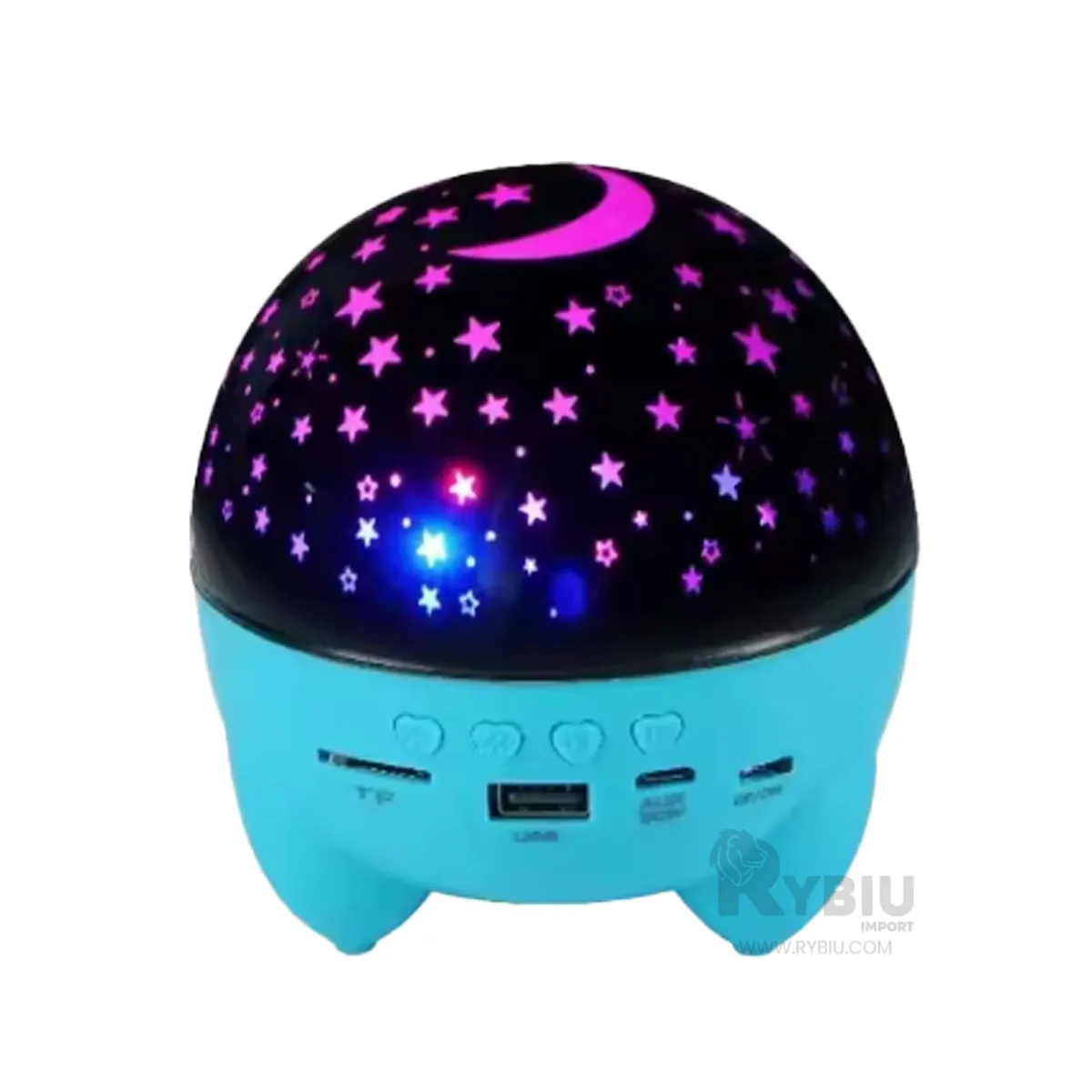 GENERICO - Proyector Moderno y Util Tono Celeste Y+Papel de Regalo