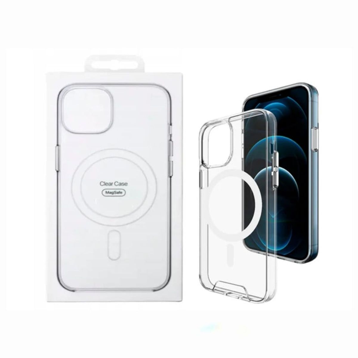 CASE - Case Transparente Con Magsafe Para Iphone 16 Pro Max