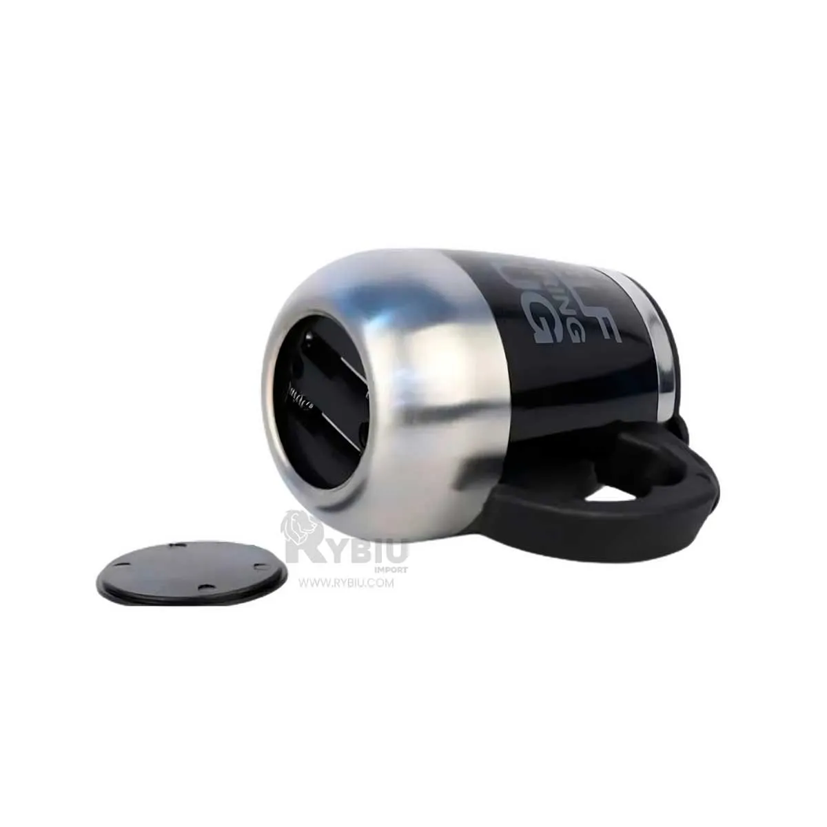 GENERICO - Taza Batidora Automatica de Color Negro Y+Papel de Regalo