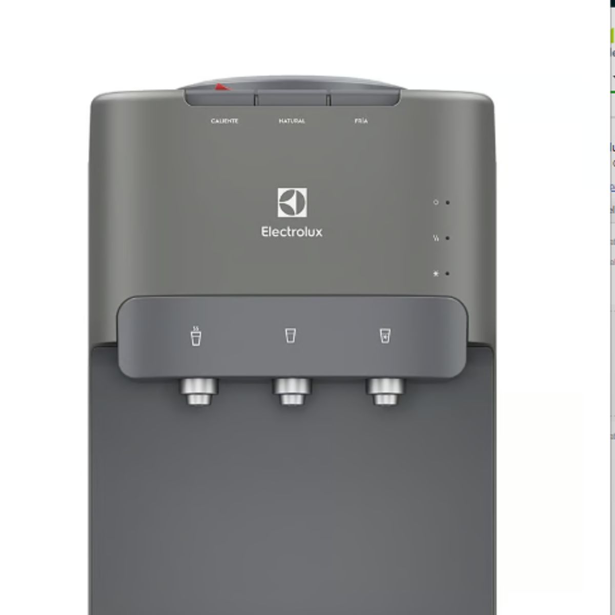 ELECTROLUX - Dispensador de Agua Gabinete Electrolux EA11SR Gris