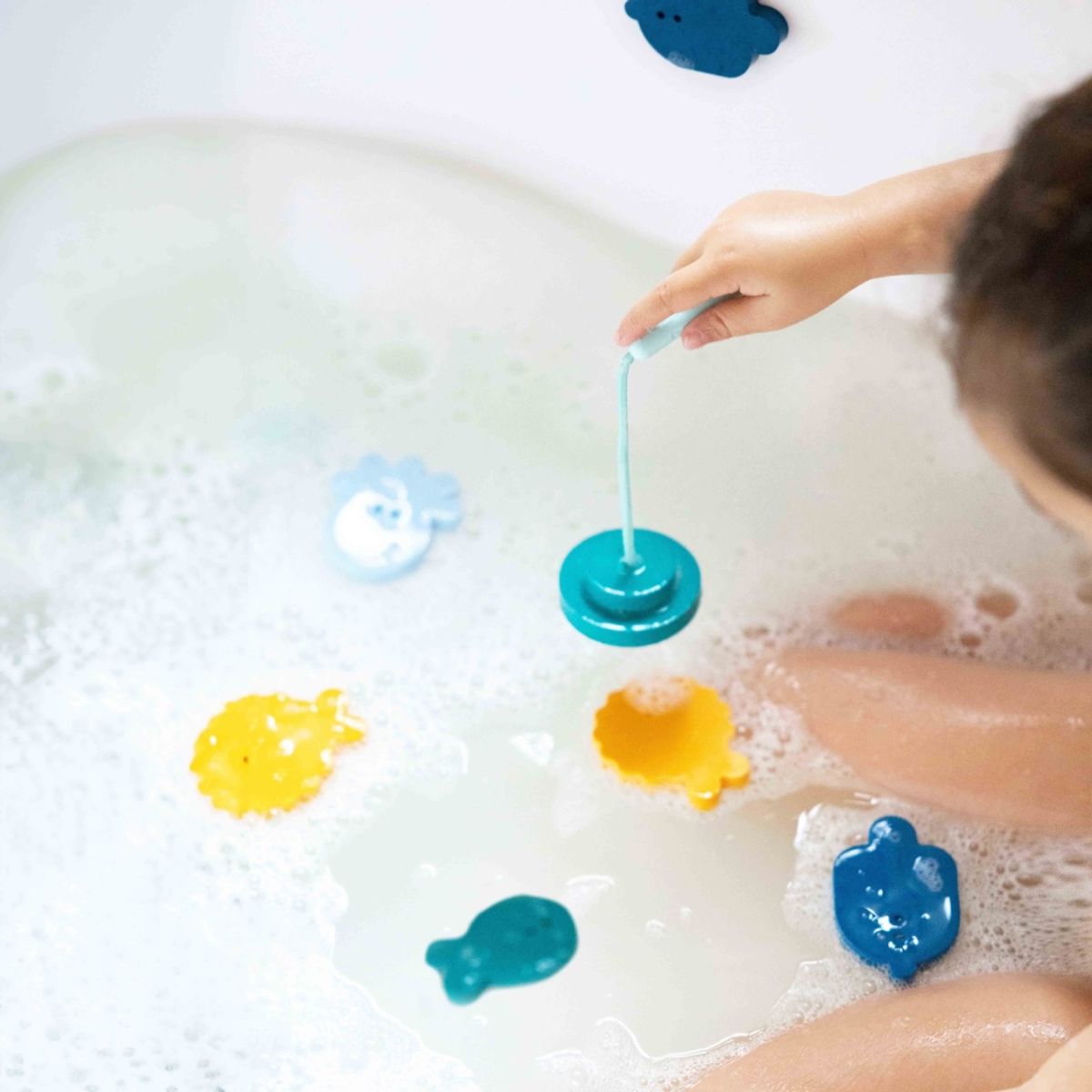 QUUT - Juego de pescar para el baño Quut Deep Sea