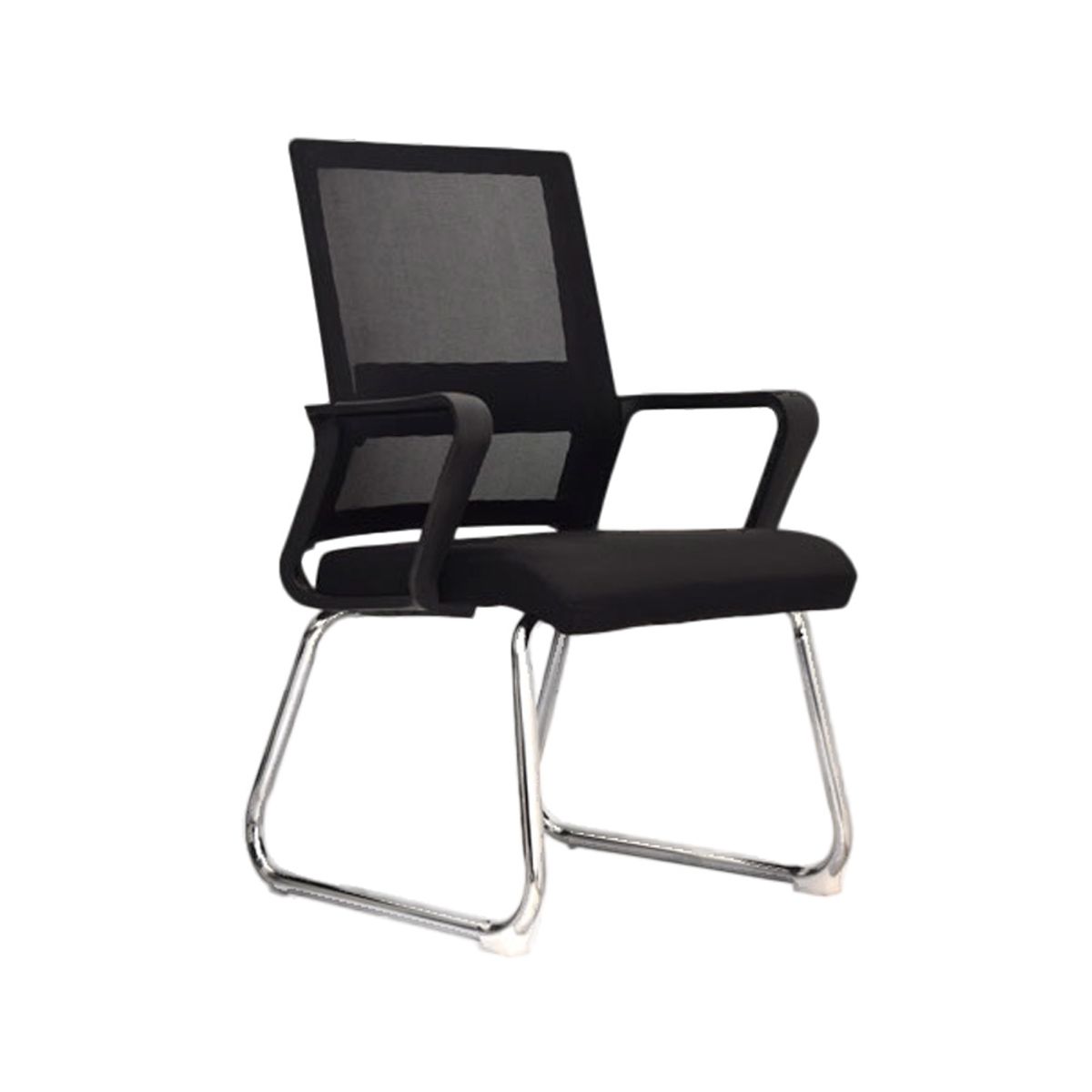 OFIDEAS - Silla de Oficina Fija Interlocutora Zao Color Negro Ofideas
