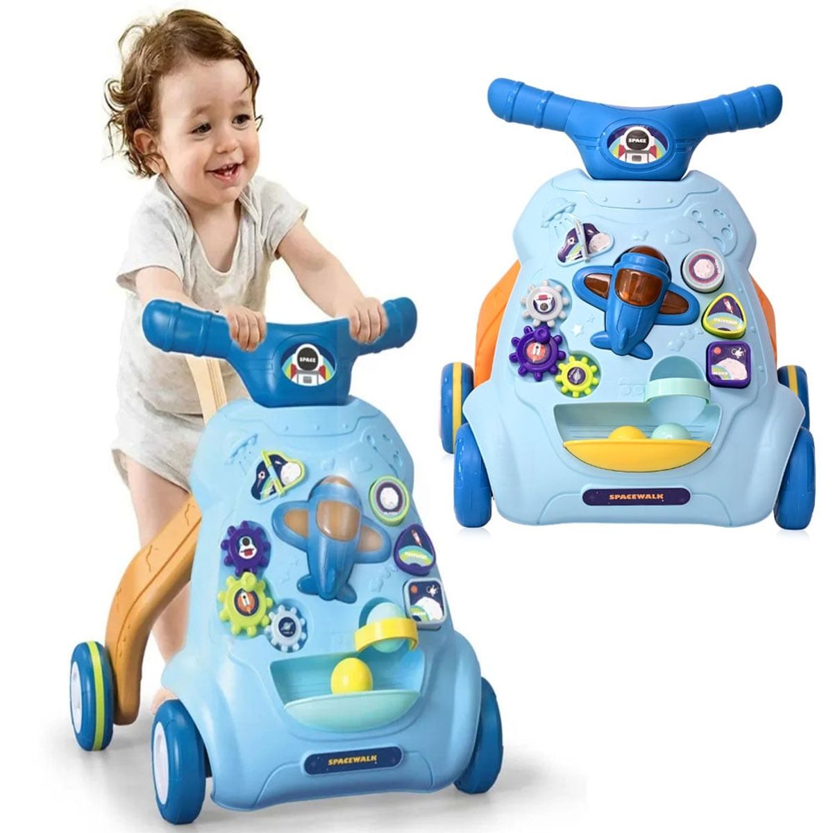 SM - Caminadora Bebé Musical Andador Actividades Lúdicas