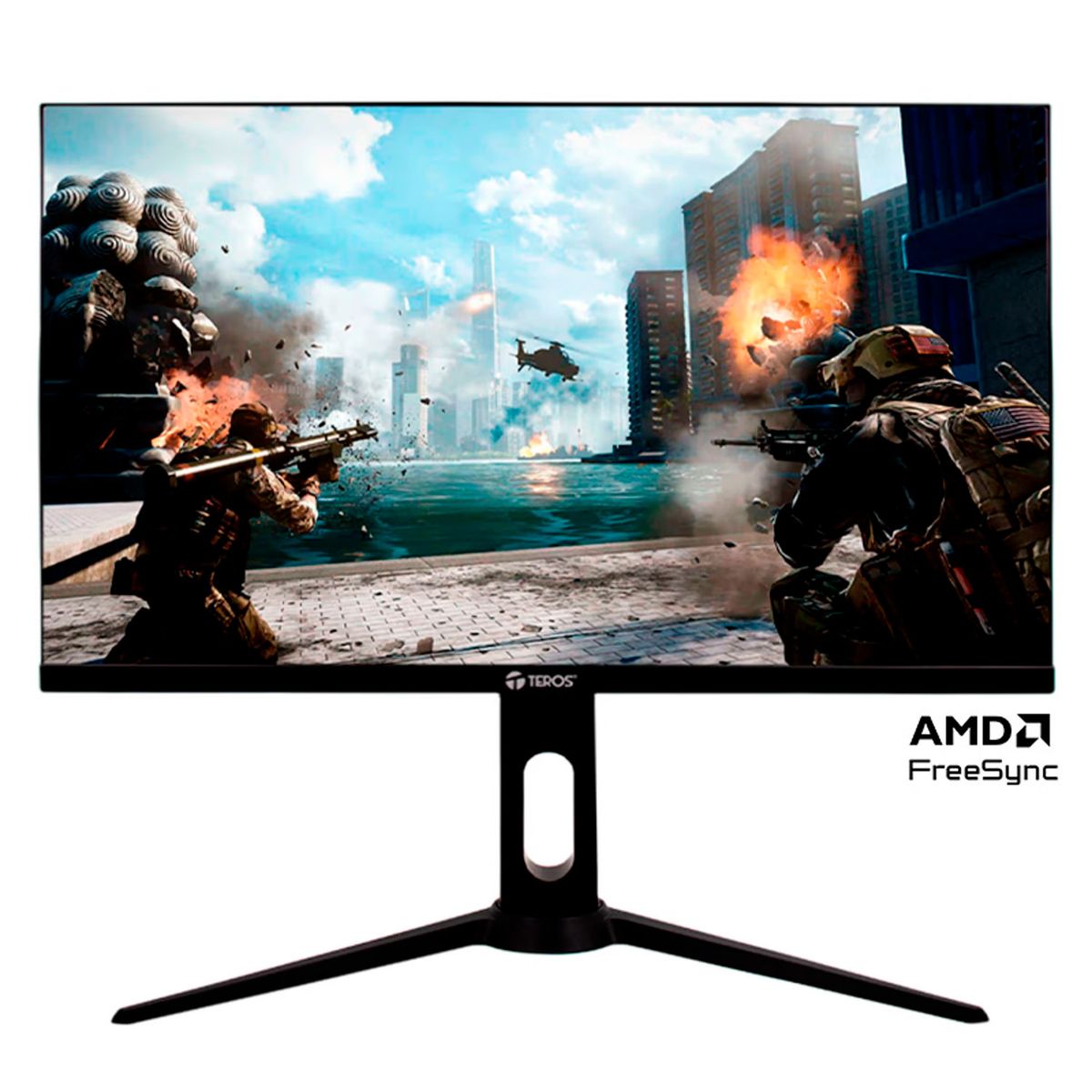 TEROS - Monitor plano gaming TEROS TE-2752G, 27" FHD IPS, 165 Hz, 1 ms