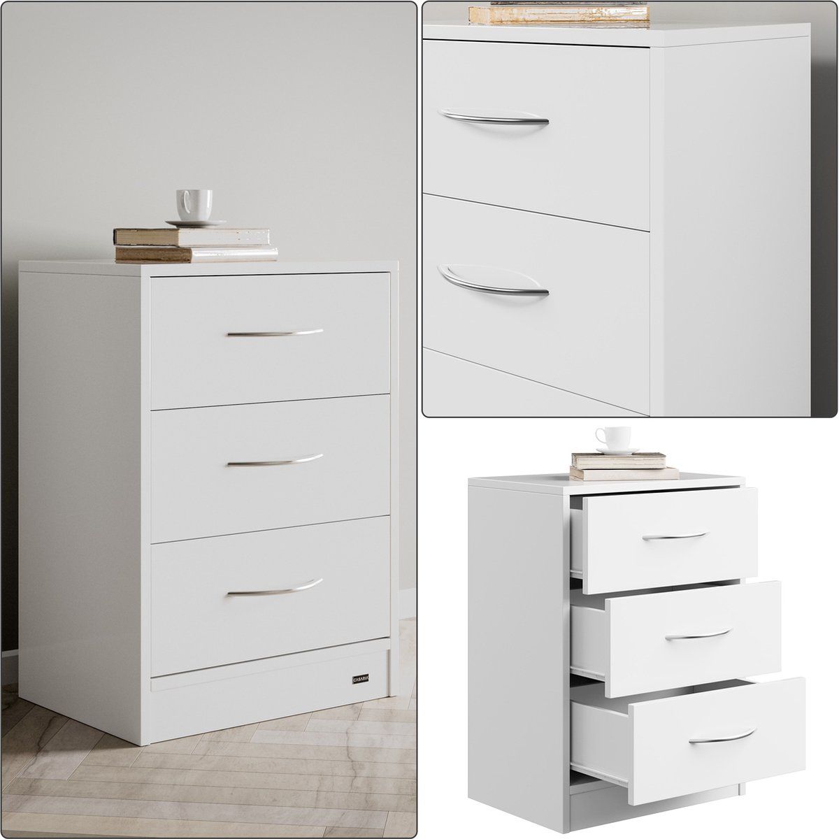 NACION MUEBLES - Mesa de noche Eloísa NM