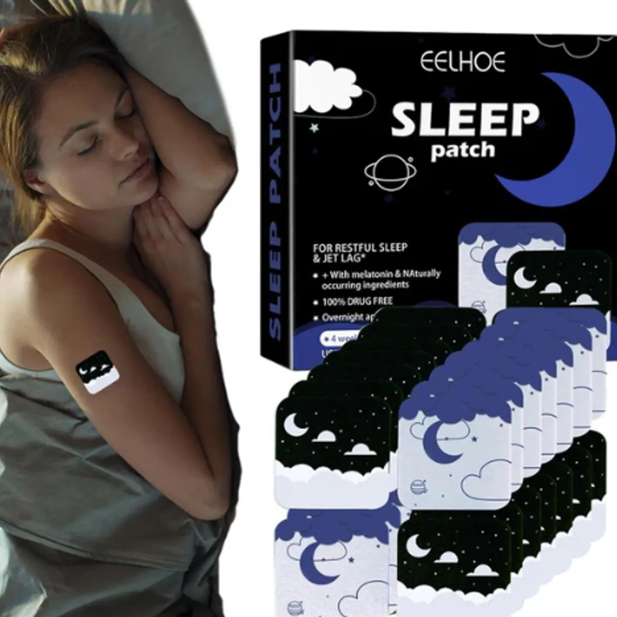 GENERICO - EELHOE PARCHE PARA DORMIR SLEEP PATCH