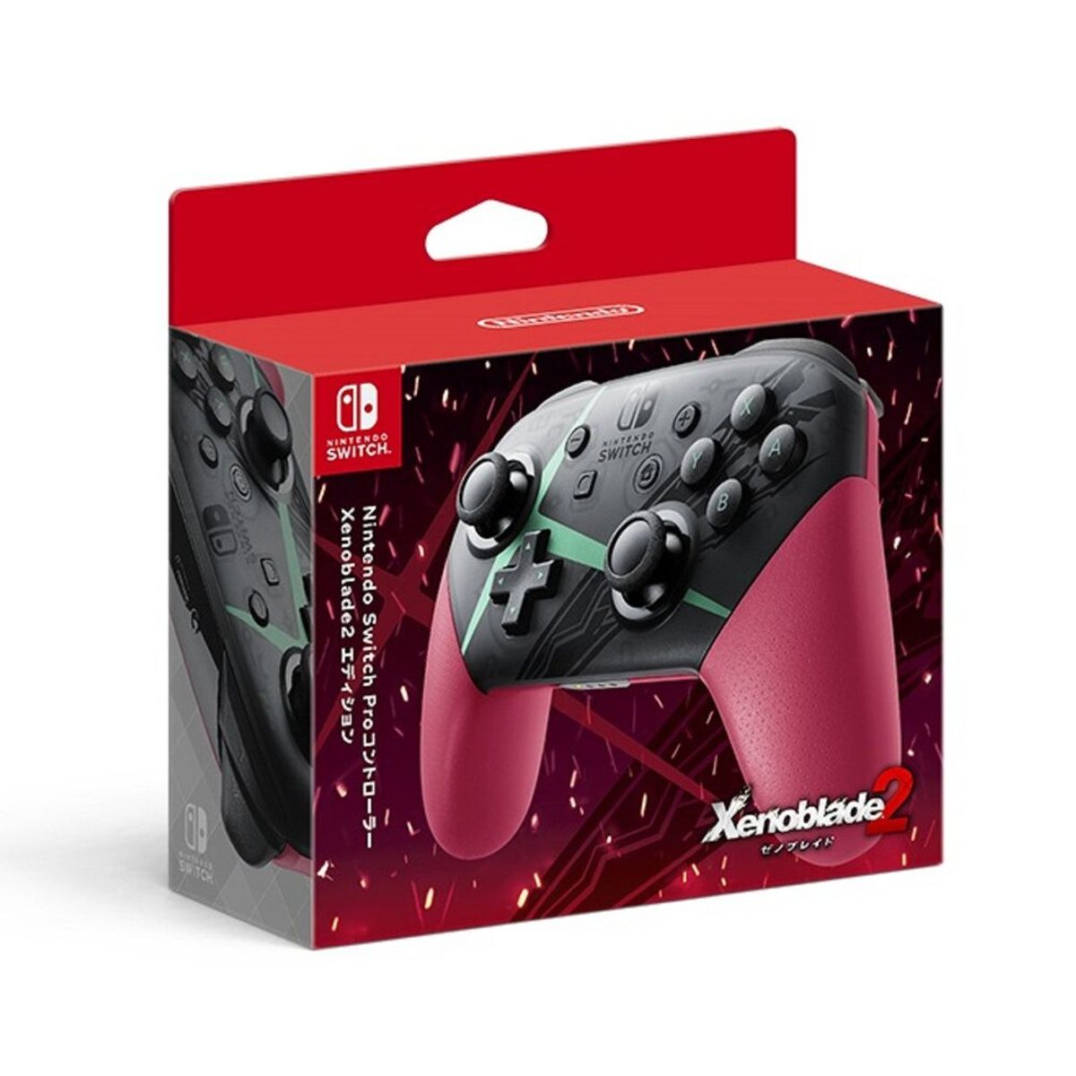 NINTENDO - Mando Control Nintendo Switch Pro Controller Xenoblade  2