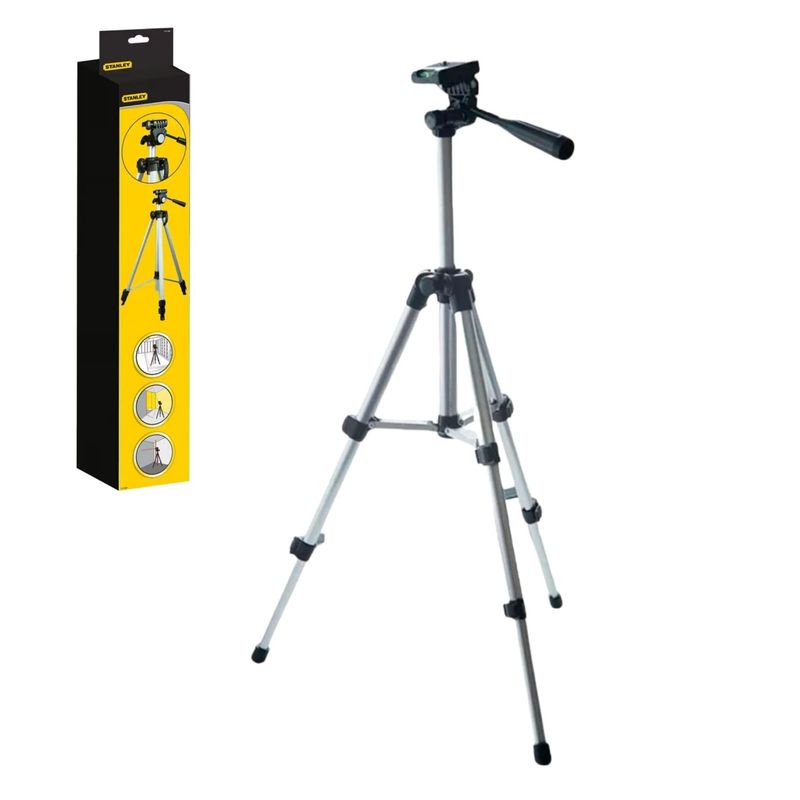 STANLEY - TRIPODE PARA NIVELES 1/4" 50 - 157 CM - STANLEY