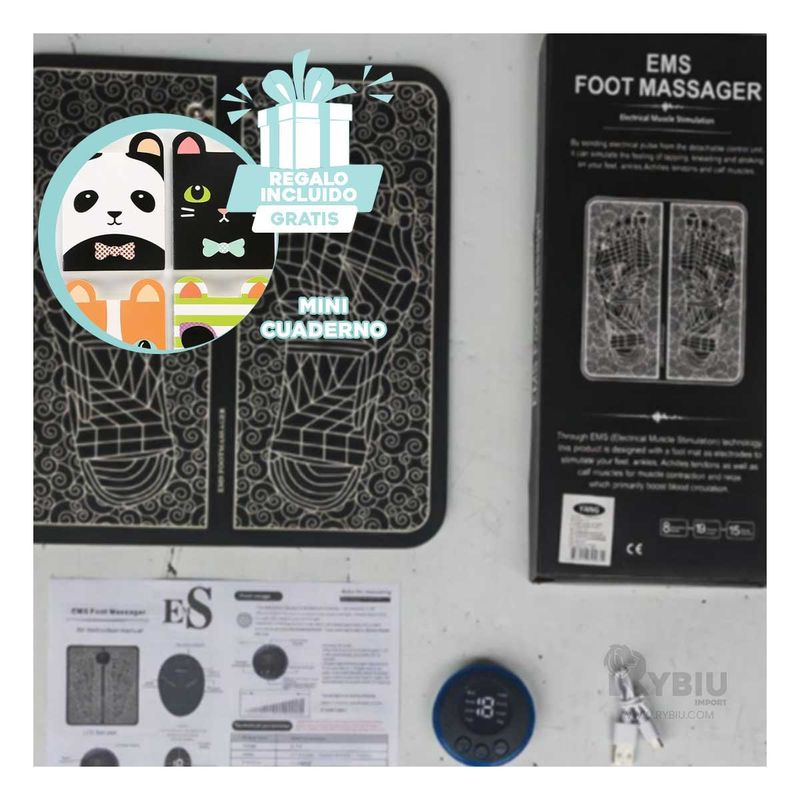 GENERICO - Aparato Muscular de Color Negro Y+Envoltorio de Regalo