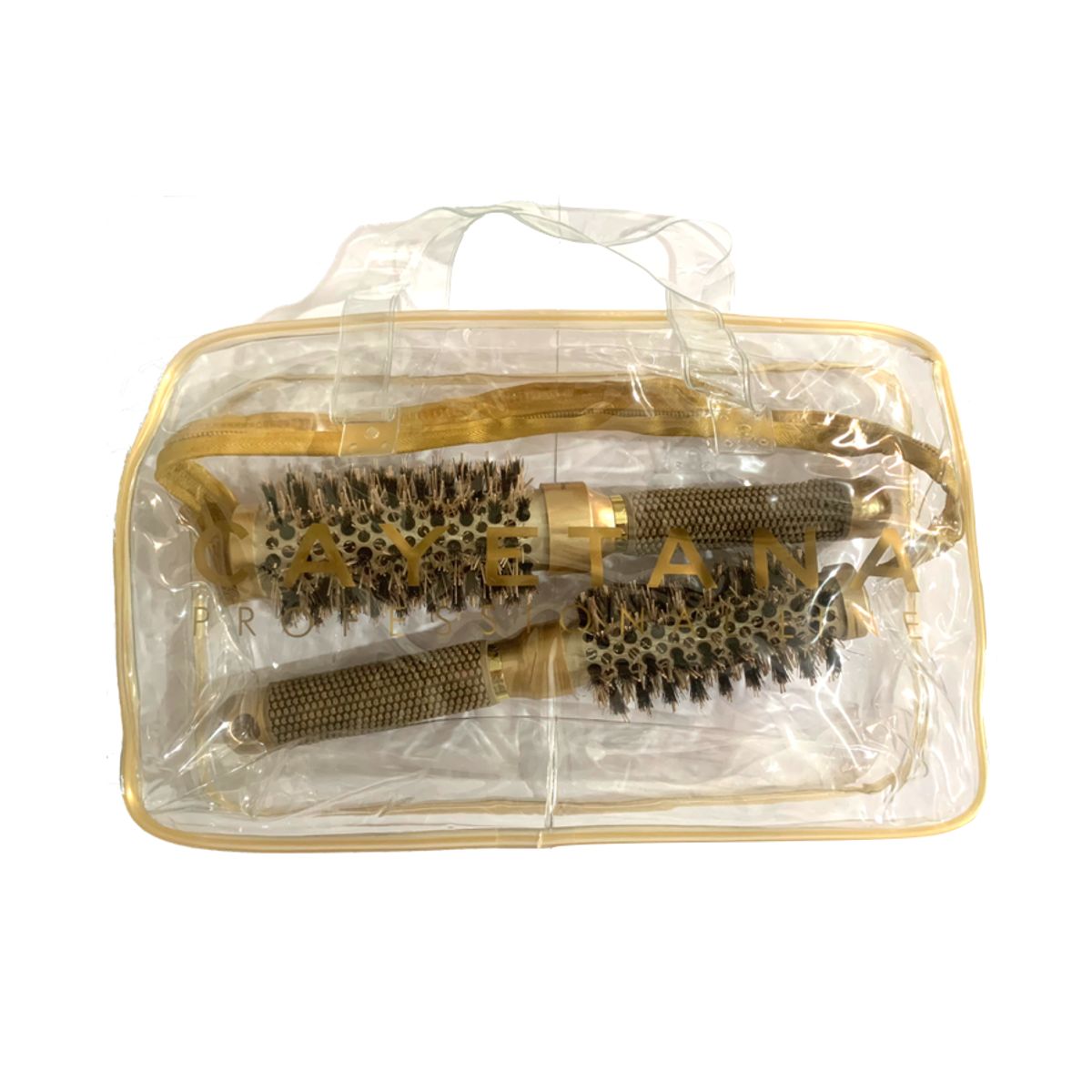 CAYETANA - Kit x2 Cepillos de Cabello Profesional Nano-Tech Ceramica N25 y N32