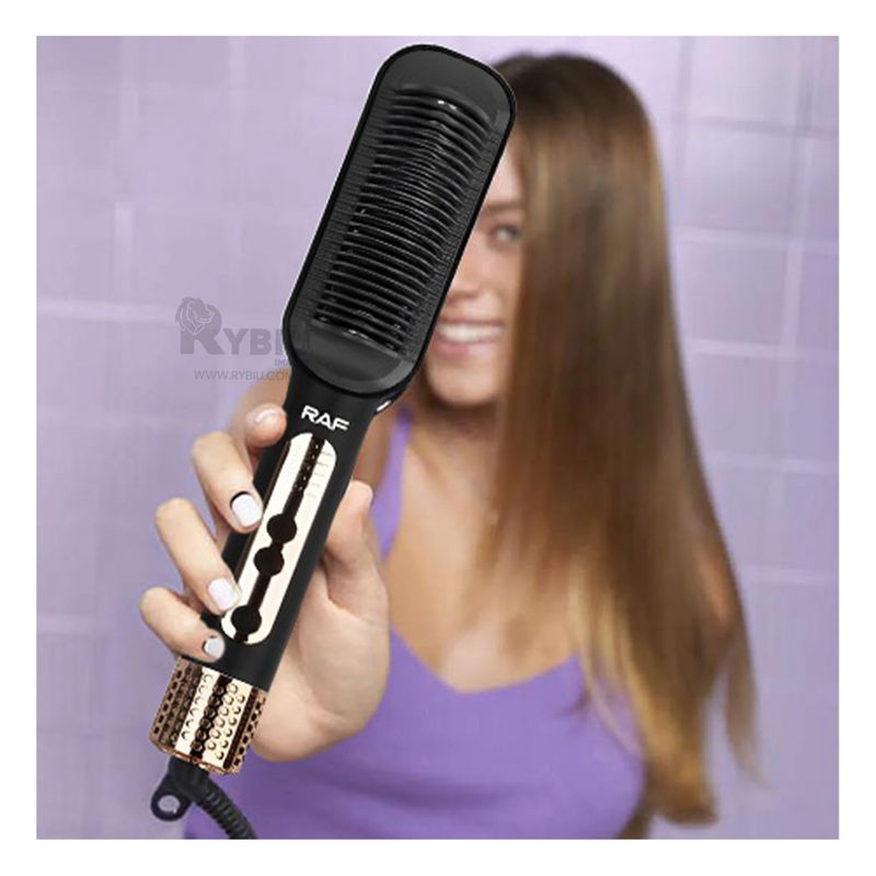 GENERICO - Peine con Control Inteligente en Negro Y+Regalo Stickers