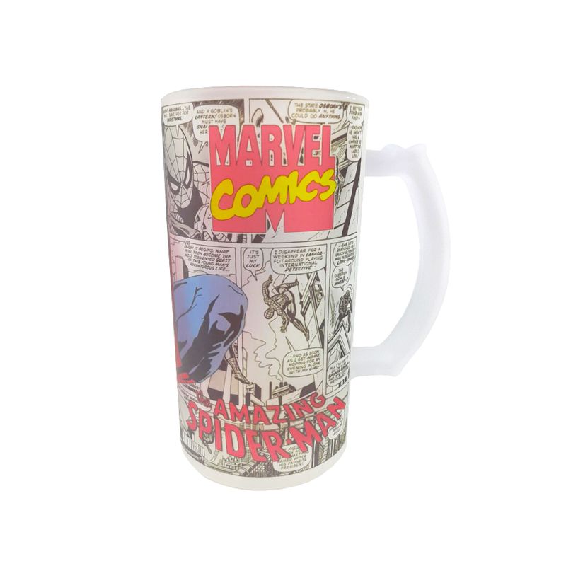 GENERICO - Taza Vidrio Spiderman Portada Revista