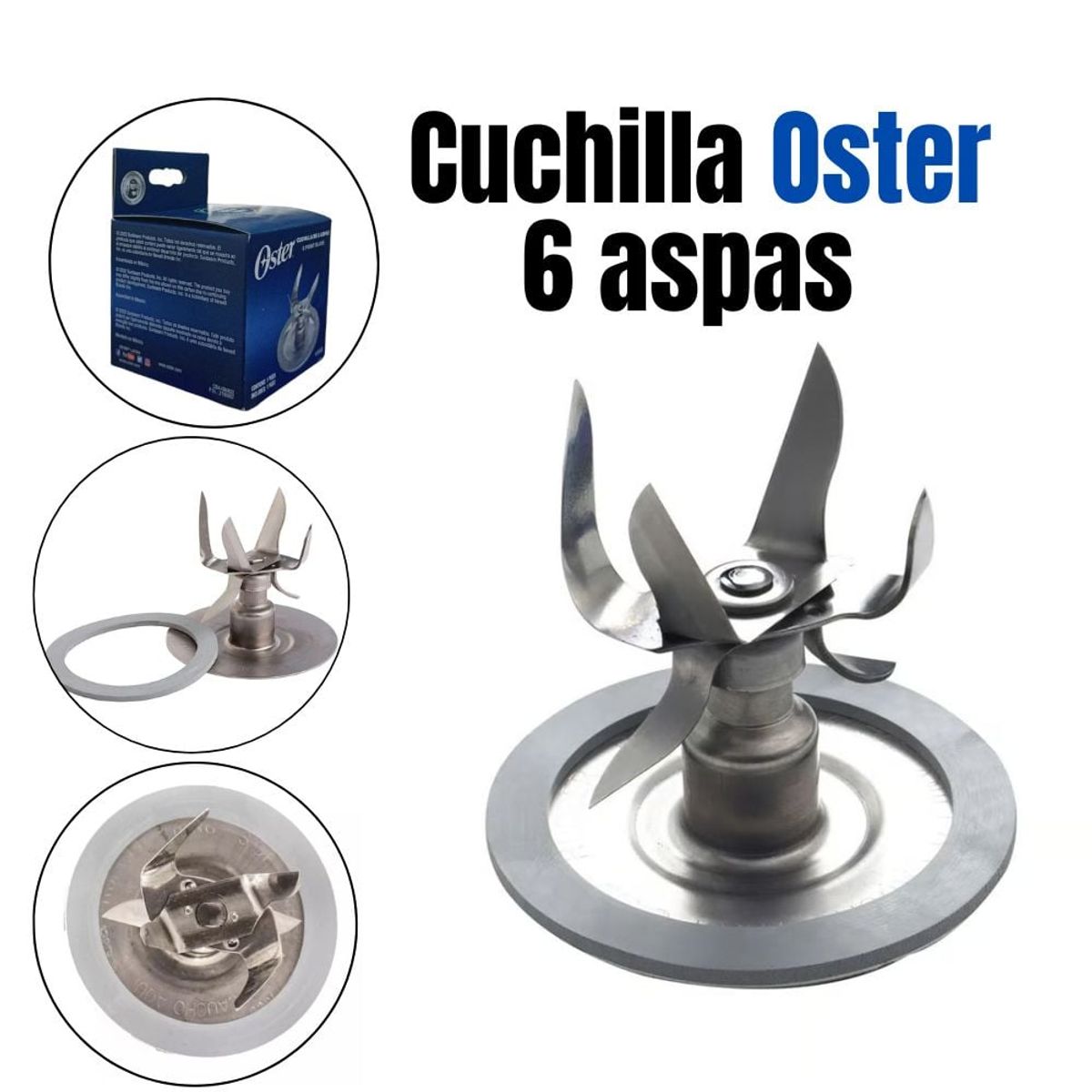 OSTER - Cuchilla Picahielo Oster 6 Aspas