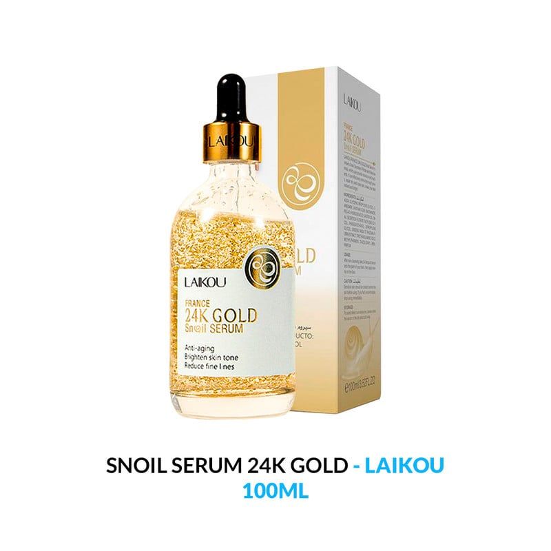 GENERICO - SERUM FRANCE 24K GOLD SNAIL ESSENCE LAIKOU 100ML ANTIARRUGAS
