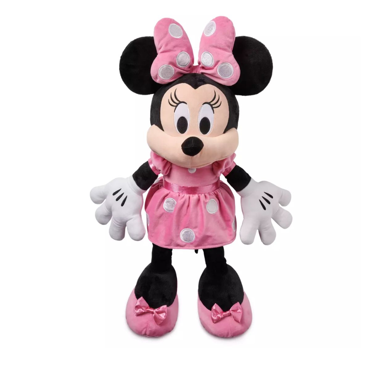 DISNEY - Peluche Grande Disney Store Minnie Mouse Rosada
