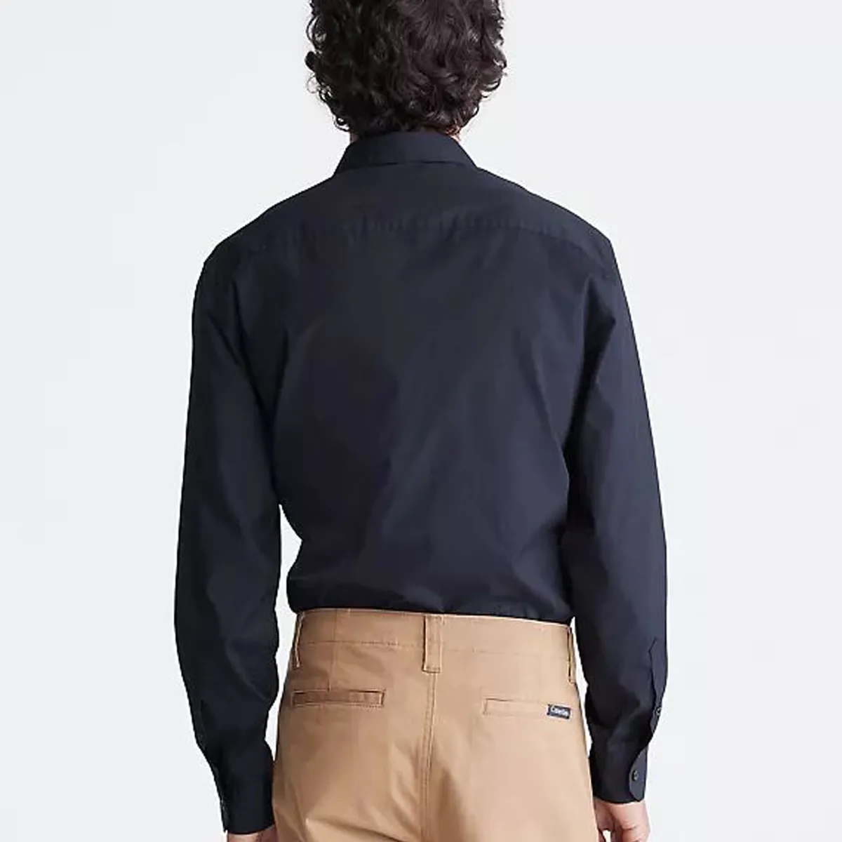 CALVIN KLEIN - CAMISA LS COMPACT POPLIN WOVEN SHIRT