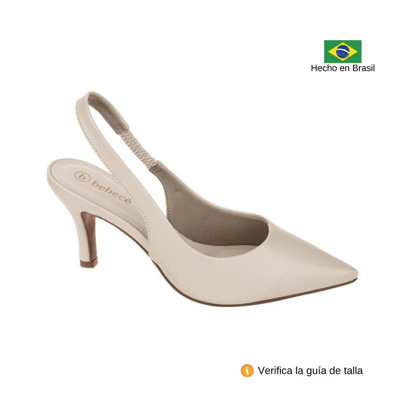 BEBECE - STILETTO BEBECE T7016-181 CREMA NAPA