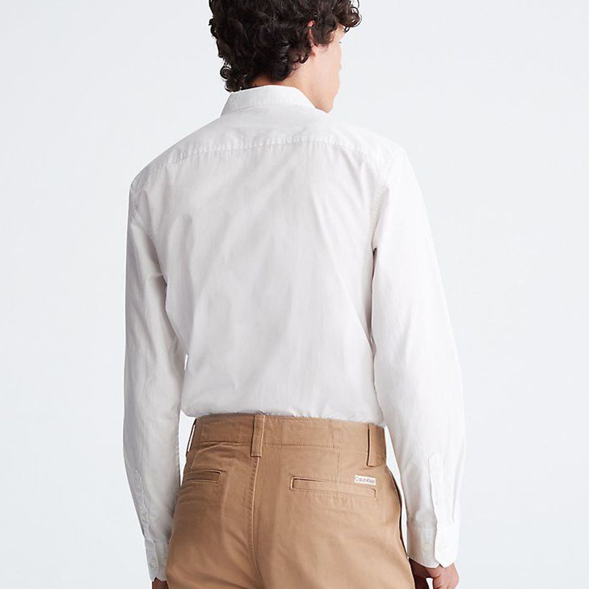 CALVIN KLEIN - CAMISA LS COMPACT POPLIN WOVEN SHIRT