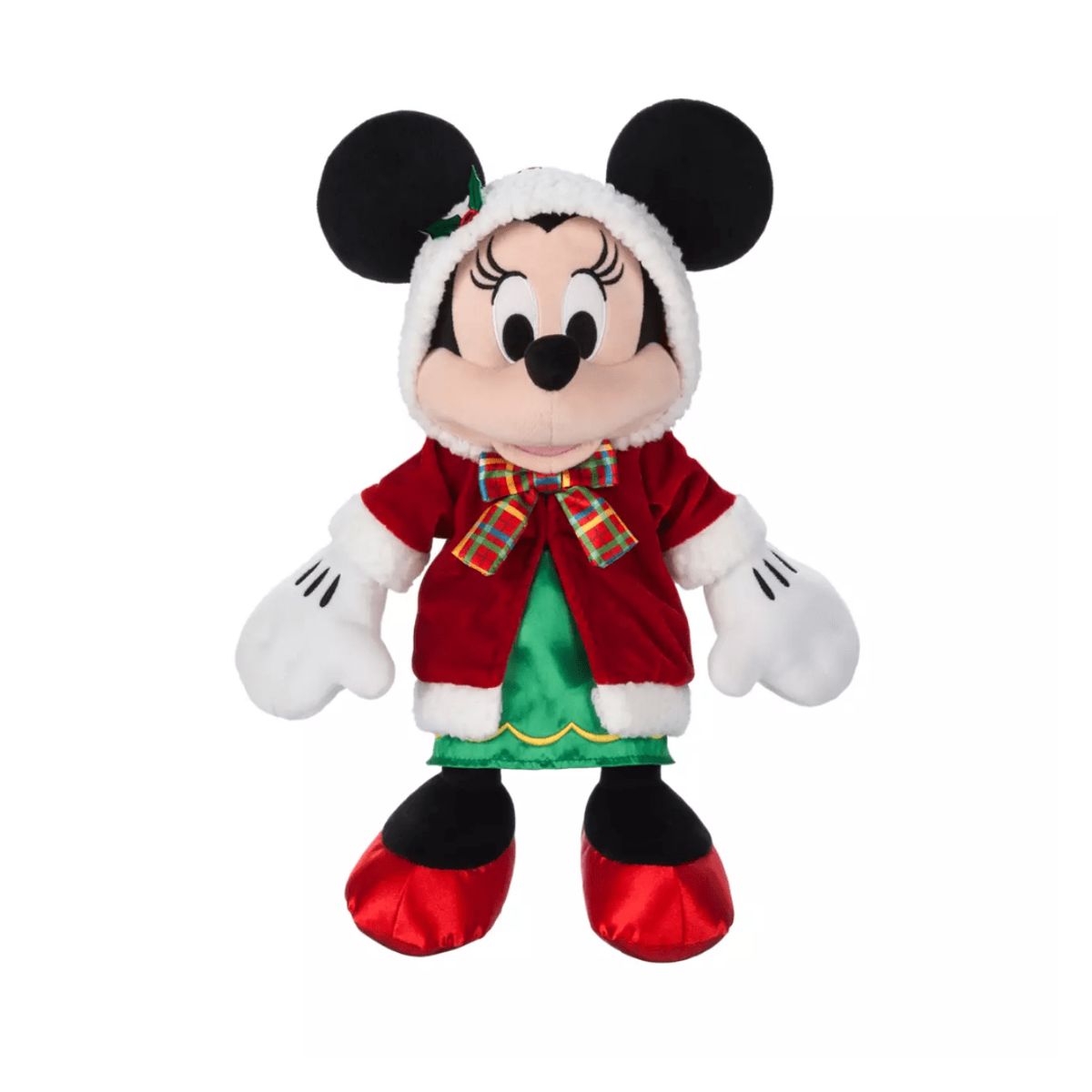 DISNEY - Peluche Mediano Disney Store Minnie Mouse Navidad 2024