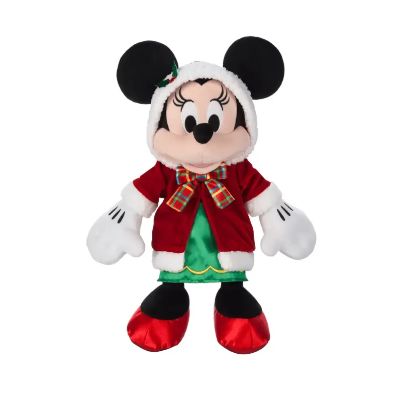 DISNEY - Peluche Mediano Disney Store Minnie Mouse Navidad 2024