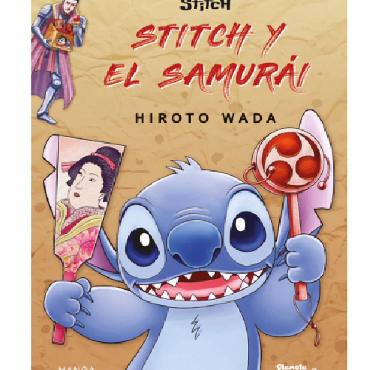 PLANETA JUNIOR - Libro infantil Stitch y el samurái