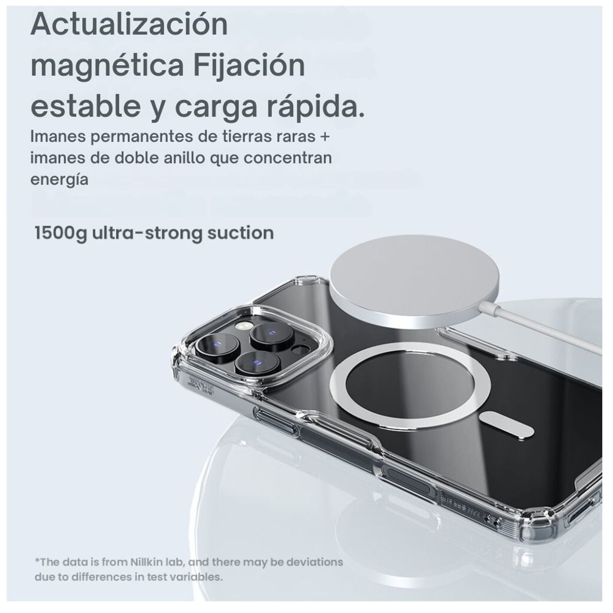 NILLKIN - Case Nillkin Nature Blue - iPhone 16 Pro Max (MagSafe)