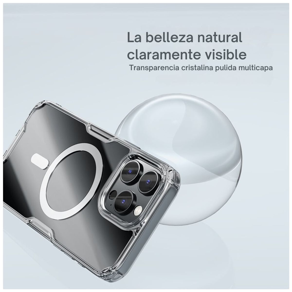 NILLKIN - Case Nillkin Nature Clear - iPhone 16 Pro (MagSafe)