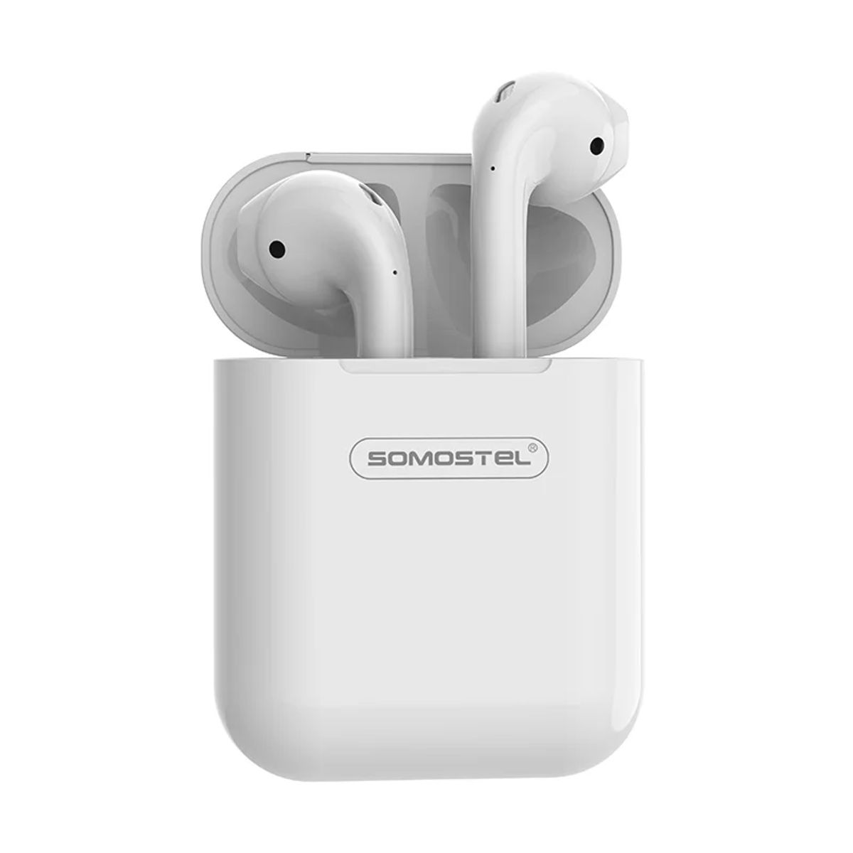 GENERICO - AUDIFONOS BLUETOOTH BLANCO  A PRUEBA DE AGUA IP5 MANOS LIBRES