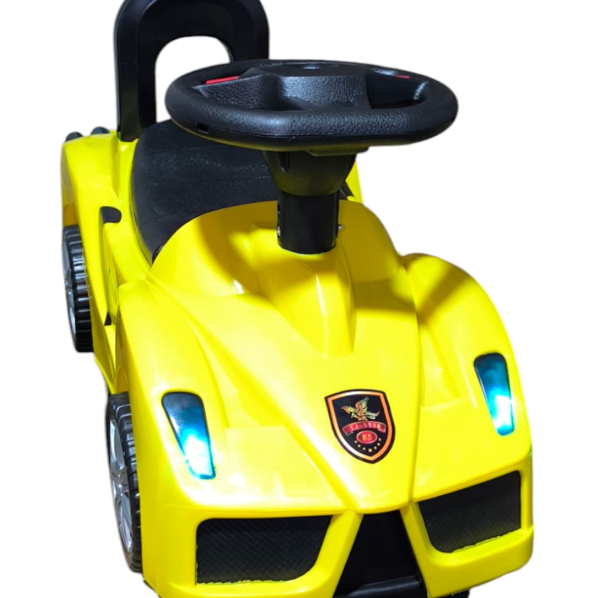 GENERICO - Carrito diseño Ferrari con luces y sonido Buggy correpasillo