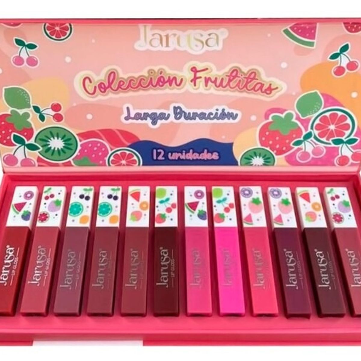 GENERICO - Labiales Frutitas Jarusa Box De 12 Unidades