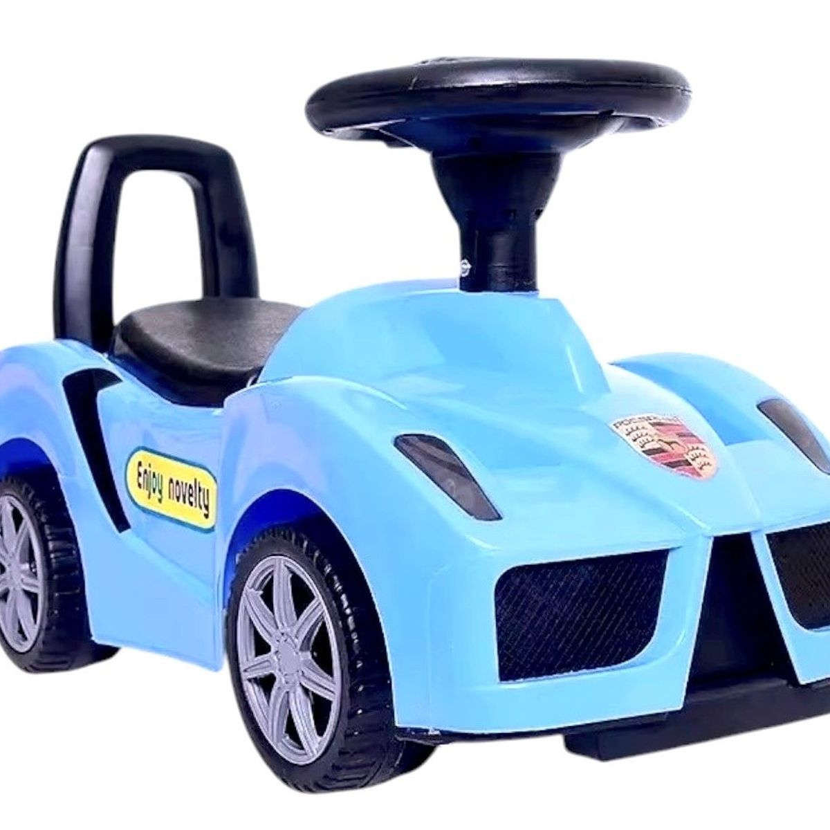 GENERICO - Carrito diseño Ferrari con luces y sonido Buggy correpasillo