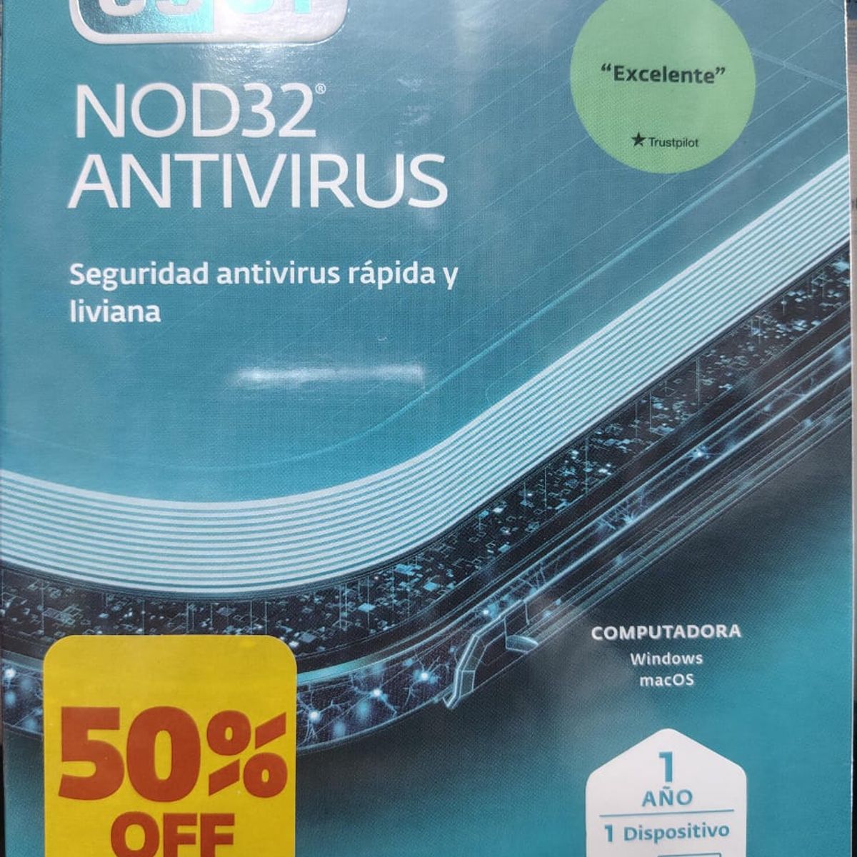 ANTIVIRUS - ANTIVIRUS ESET NOD 32 12M 1PC