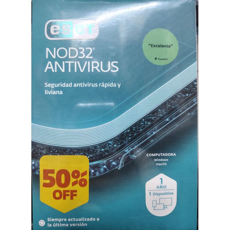 ANTIVIRUS - ANTIVIRUS ESET NOD 32 12M 1PC