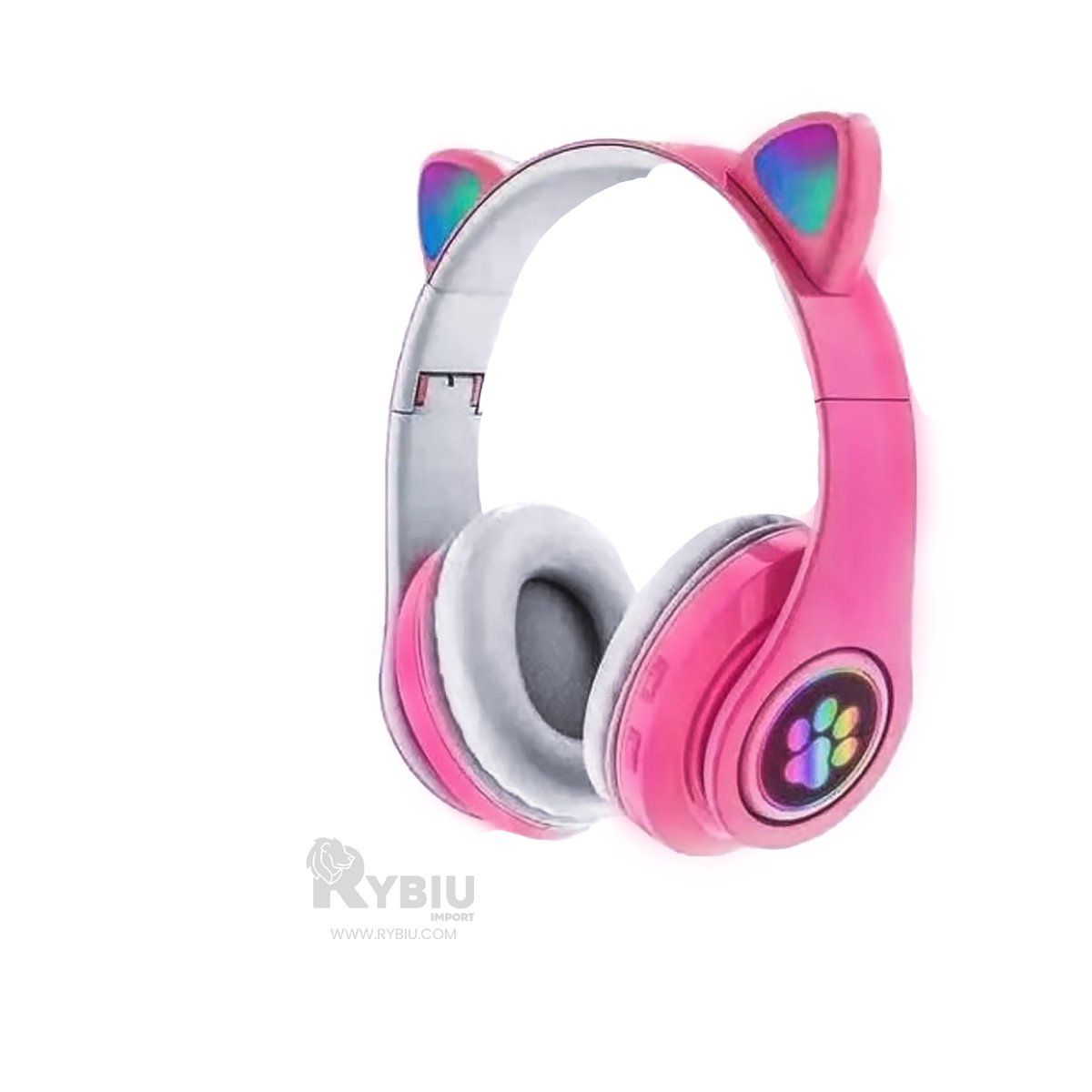 GENERICO - Orejera Funcional y con Buen Sonido Fucsia Y+Ligas de Regalo