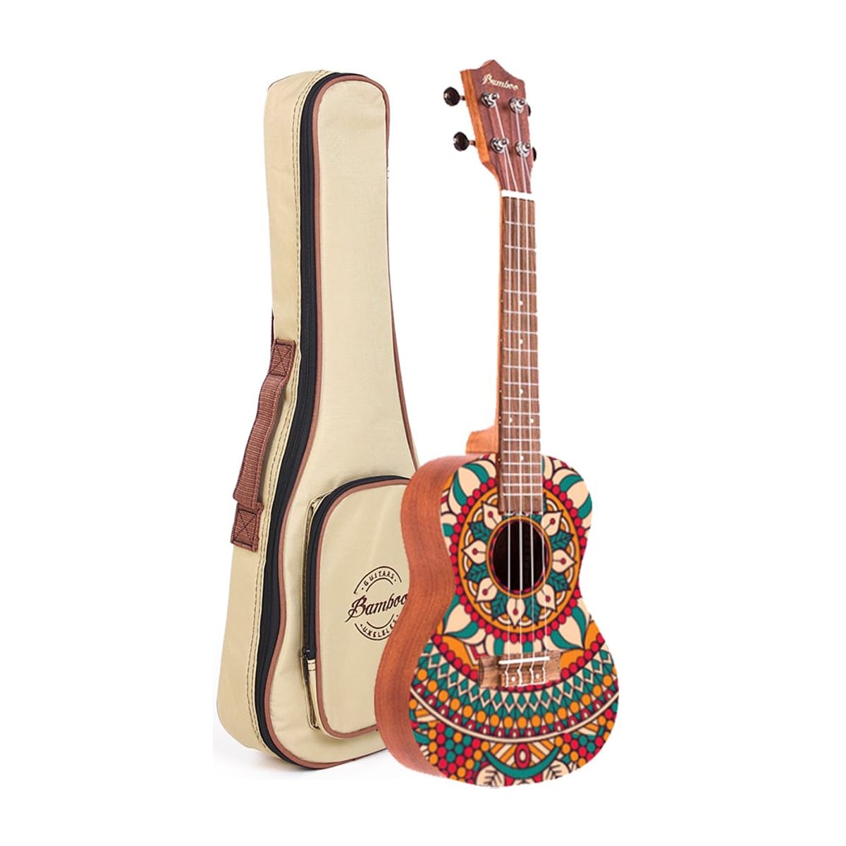 BAMBOO - UKELELE CONCIERTO MANDALA LINE - CIRCUS